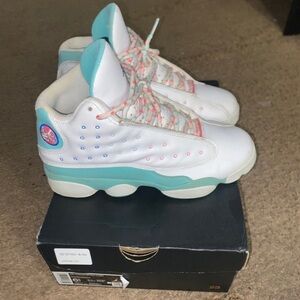Jordan 13 Aurora Green (with box)